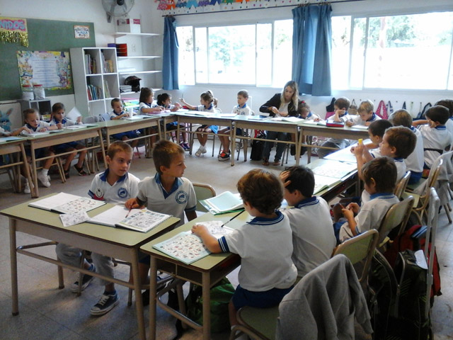 Aulas de Nivel Primario.