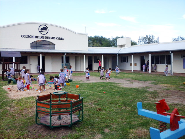 Área de recreación y juegos Nivel Inicial.